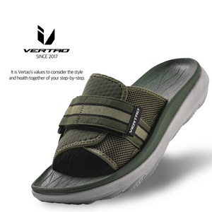 Bertao Arch Recovery Slippers Men's Instep Adjustable Plantar Fasciitis Slippers VRT001