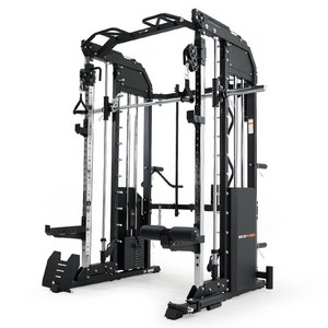 이고진 스미스머신 6822SM 가정용 홈짐 헬스기구 멀티랙 파워랙 듀얼풀리 120kg 블럭 포함, 단품