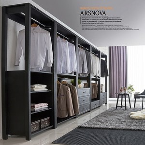 ARSNOVA 아르스노바 블랙하임 드레스룸옷장 풀세트 드레스룸, 블랙하임_드레스룸옷장_풀세트