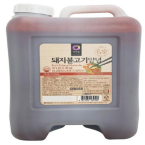 대상 청정원 돼지불고기양념 10kg 1개