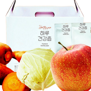 통큰 통째로 갈아만든 CCA쥬스 CCA즙 참살이건강원 건강주스 국내산 100% 사과 당근 양배추, 50개, 120ml
