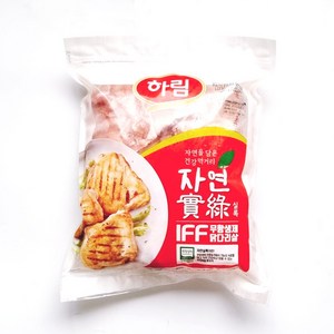 하림 닭다리살 정육 무항생제 IFF 껍질있음 국내산, 1개, 1kg