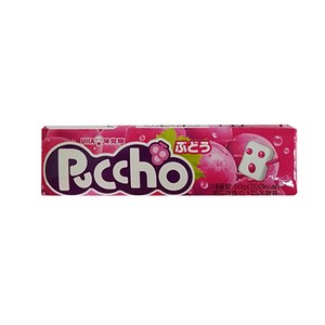 미카쿠토 푸쵸 스틱캔디 그레이프 50g, 1개
