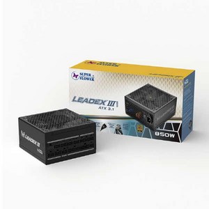 [SuperFlower] SF-850F14GE LEADEX III GOLD UP ATX3.1 (ATX/850W) [블랙], 1개, 선택하세요