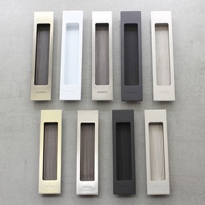 도무스오목손잡이 사각 골드 슬라이딩 가구 싱크대 미닫이문 매립형 SH50 SH30 매립 오목이 매입 손잡이 도무스메탈, A-1 SH30 NI(대) 니켈, 1개