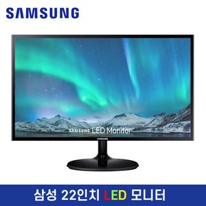 다다컴퓨터 삼성 LG 중고 모니터 22인치 24인치 피봇 HD FullHD 피봇 틸트, S22F354FH, 삼성22인치