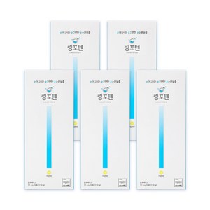 링포텐 수분충전 레몬맛, 110g, 5개