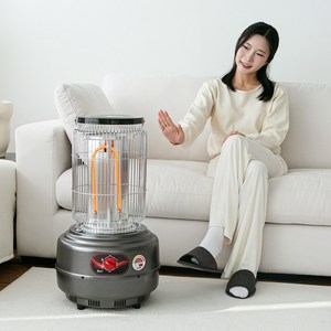 열가마 DWH2400S 4000S 4000T 전기난로 전기히터, 회색, DWH2400S탄소고급온풍
