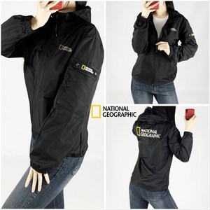 내셔널지오그레 후드 바람막이 남여공용 AO