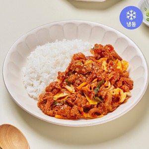 쿡솜씨프렙 매콤제육덮밥 밀키트 냉동 1인분, 1개, 250g