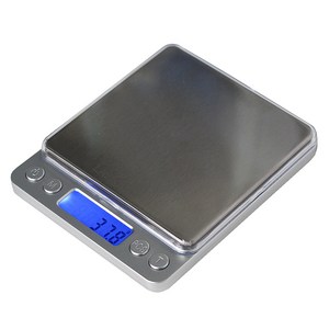 디지털 주방 저울 스틸 이유식 베이킹 주방 전자저울 1kg, I2000