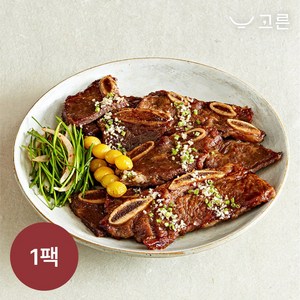 [고른] LA갈비 1500g 1팩 (1팩 4인분), 1개, 1.5kg