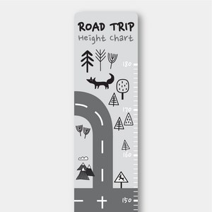 북유럽 디자인 유아 아기 아이 키재기자, 로드트립키재기자