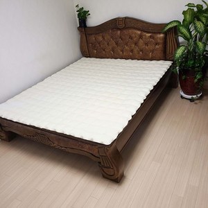 한이 순면고밀도바이오워싱면 돌침대매트 돌침대패드, 아이보리