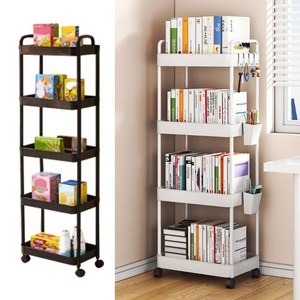 웜모먼트 이동식 트롤리, 화이트 4단, 4단