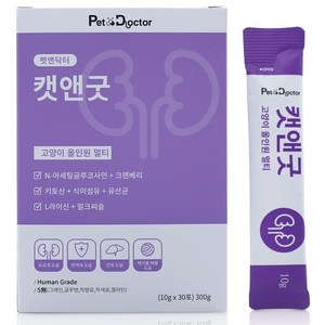 펫앤닥터 캣앤굿 영양제, 30회분, 종합영양제, 1개