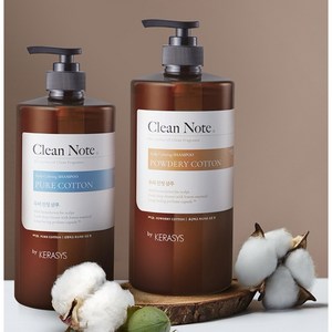 케라시스 클린노트 두피 딥클린 샴푸 화이트 코튼 향 800ml, 20개