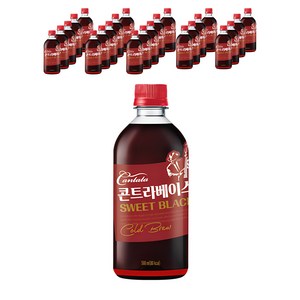 칸타타 콘트라베이스 콜드브루 스위트블랙, 500ml, 24개