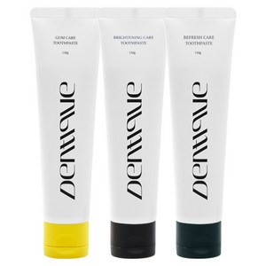 덴띠끄 치약 130g 3종 혼합 세트, 3개