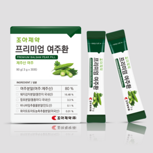 조아제약 프리미엄 여주환, 90g, 4개