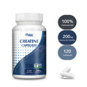 Pslalae 크레아틴일수화물 200mg, 120정, 1개