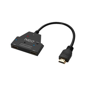 넥스트 이지넷 유비쿼터스 HDMI 1대2 모니터 분배기 NEXT-0102SPC, 본상품선택