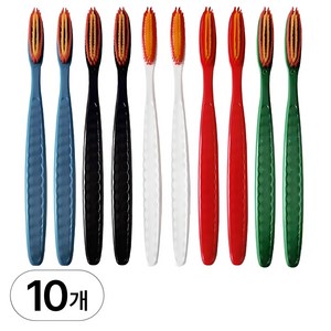 투데이리빙 대용량 세트 대왕 칫솔 미세모 왕칫솔 부드러운 탄력 큰칫솔 잇몸 치아 케어 대두 롱칫솔 시원한 왕헤드 통칫솔 소프트 브러쉬, 1세트, 10개입