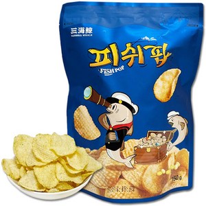 피쉬팝 오리지널맛 스낵 대용량 과자, 1개, 150g