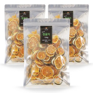 티즈 청귤차(자투리) 100g 3봉, 1개입, 3개
