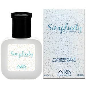 아리스 미니어처 퍼퓸 EDP 여성 향수 심플리서티 15ml 산뜻한향, 1개
