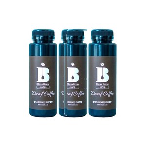 블레스브루 디카페인 콜드브루 카라멜맛 더치 커피원액, 3개, 3개입, 250ml