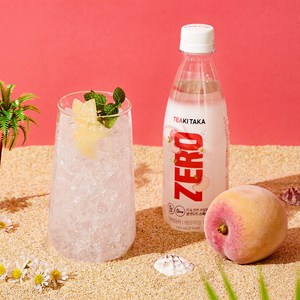 레이지랩 제로 스파클링 음료 티키타카 캐모마일피치 탄산음료, 340ml, 24개