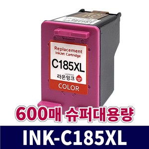 삼성 INK-M185 INK-C185 3배출력 대용량 SL-J1680 J1683 J1685 J1780W J1780DW J1785W 라온잉크, 라온잉크 C185XL 컬러, 1개