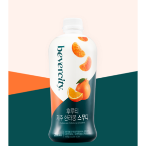 농부프린스 제주 한라봉 요거트 스무디 한라봉 에이드 농축액 베이스, 1개, 1.8kg