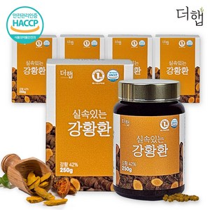 더햅 실속있는강황환, 5개, 250g