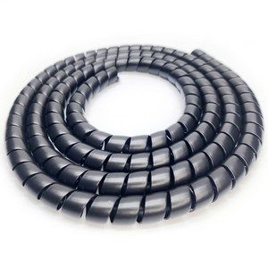 헤리칼밴드 전동킥보드 자전거 선정리 꽈배기 케이블정리 블랙 2미터, 15mm, 1개