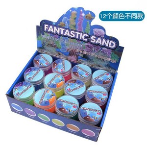 물에 닿아도 젖지 않는 모래 소수성모래 나오는대로 리뷰, D. 12캔 캔당 130g, 1개