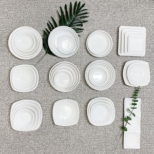 멜라민 쿠프 구내식당 반찬 잘안깨지는 면 영업용 한식 오마카세 덜어먹는 식기 그릇 앞접시, 신사각쿠프, 5반, 1개