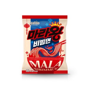 NEW 팔도 신제품 마라왕 비빔면 135g, 12개