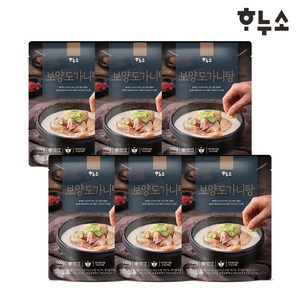 하누소 보양도가니탕 700g 6팩, 6개