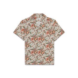 [Editions M.R] 타히티 오픈칼라 하와이안 셔츠 플로럴 프린트