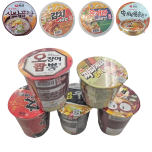 농심 소컵라면 9종 18개입 (육개장사발면2 + 김치사발면2 + 짜파게티범벅2 + 신라면2 + 안성탕면2 + 오징어짬뽕2 + 튀김우동2 + 너구리2 + 사리곰탕2) 1세트