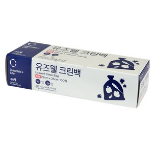 유즈웰 크린백 25cm x 35cm 100매, 3개