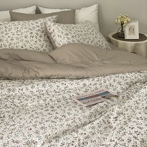 5RIGINAL 꽃무늬 포인트 패턴 엘린 차렵이불