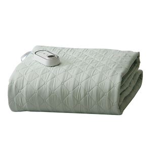 국산 전자파없는 전기담요 전기장판 전기요 원적외선 1인용 싱글 전기매트, 민트그린