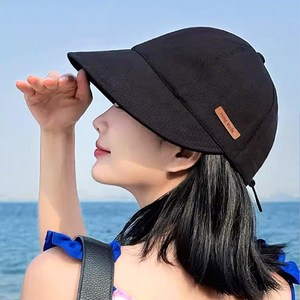 시크벤 자외선차단 여성 와이드챙 볼캡 벙거지 보닛 버킷 햇