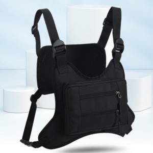 심플로우 수납력 통기성 좋은 남자 체스트백