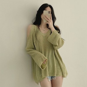 tagi 여름 빙사 얇은 후드 카디건 빅 사이즈 셔츠L~4XL