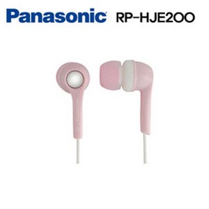 파나소닉 파나소닉 이어폰 RP-HJE200 (핑크)