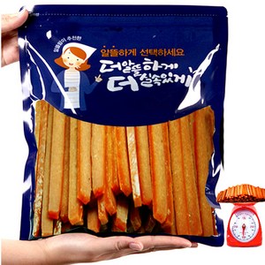 수제명가 대용량수제져키500g-8종 수제간식, 연어(스틱), 1개